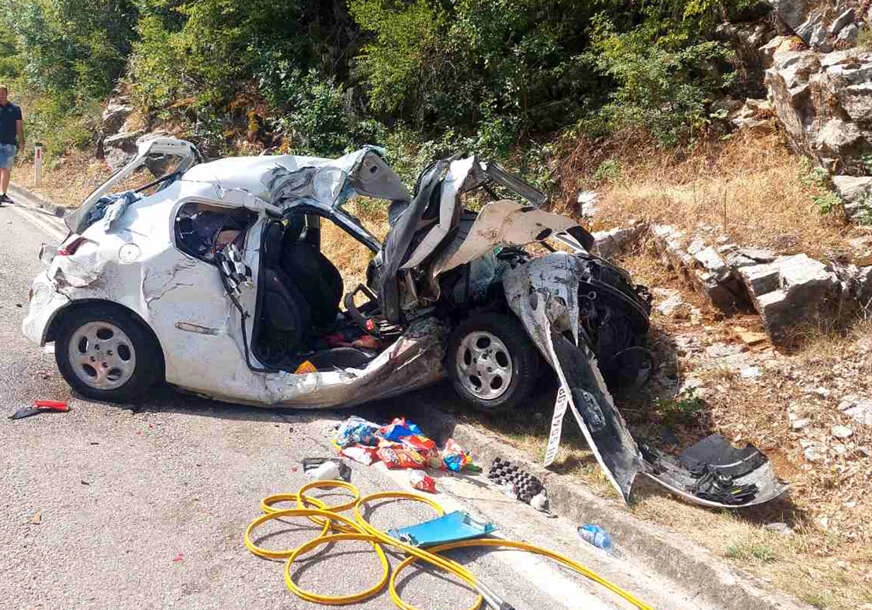 Teška nesreća kod Bileće, poginule dvije djevojke